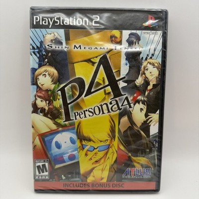 NEW Shin Megami Tensei Persona 4 (ps2) bonus soundtrack disc edition | CIB