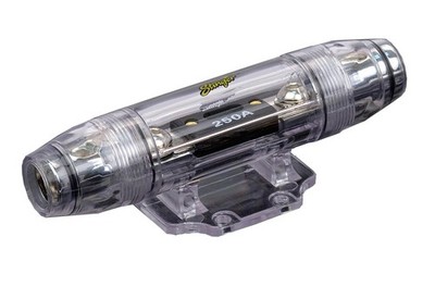 Stinger SPD5203 Premium Quality Chrome Anl Fuse Holder 1/0 Or 4 Ga Input/Output