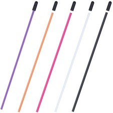 5-Pack Multicolor Plastic Antenna Tube with Cap for RC Model Cars Boats 2.4G ...