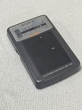 Sony SRF-S26 Portable FM Stereo AM Pocket Radio Analog Compact Works from JPN