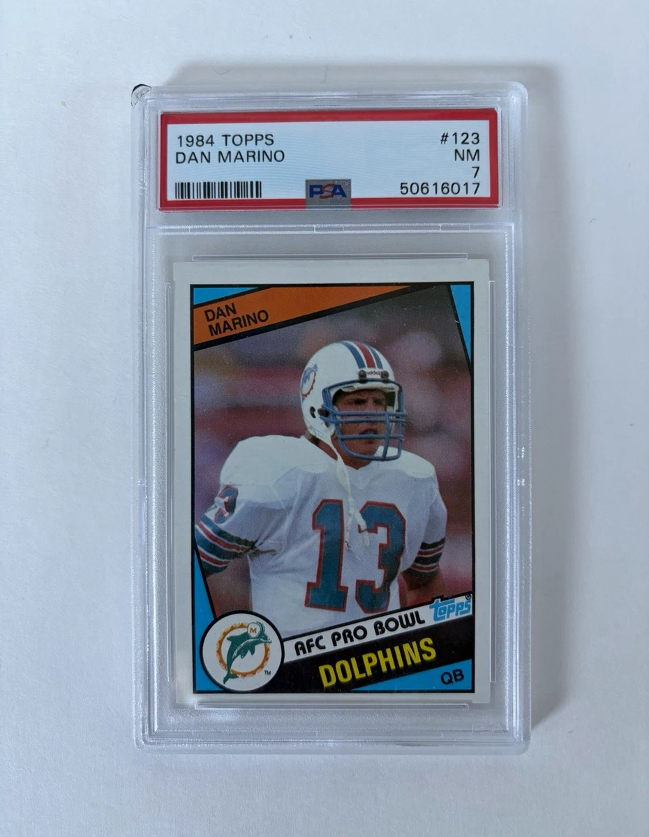 25+ Topps Dan Marino 7 Graded Football Sports Trading Cards
