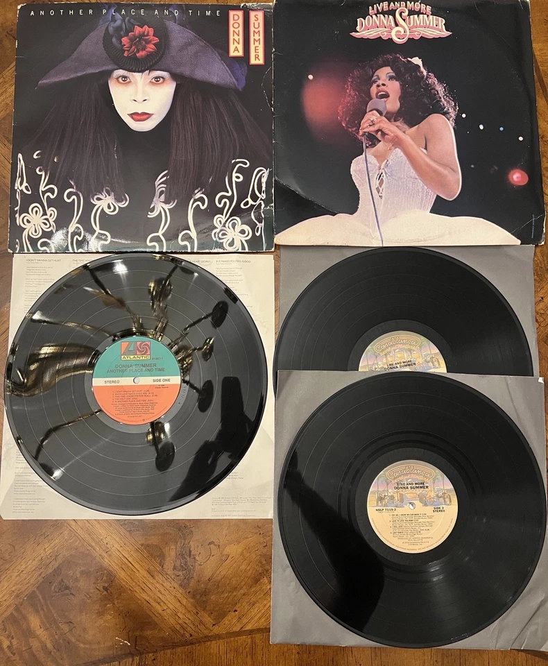 Vinyl 12” Lot of 44 LP Records Mix Donna Summer Cher Roy Charles And Many More - Image 2 of 4