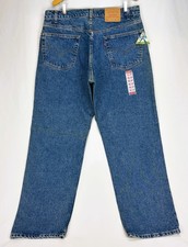 VTG 1996 Levis 565 Loose Fit Wide Leg Jeans 38x32 Dark Wash Blue Denim USA NWT