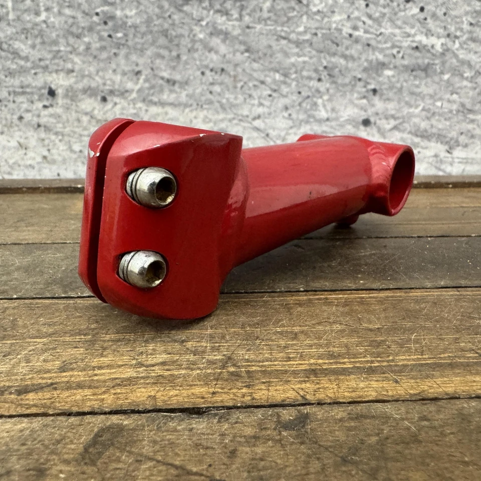 Manillar de bicicleta roja sin rosca Kore Stem 1 1/8 vintage años 90 MTB BMX aleación Foto 4 de 4