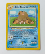 Light Piloswine 26/105 Neo Destiny Regular Unlimited Rare Vintage WOTC Pokemon on eBay