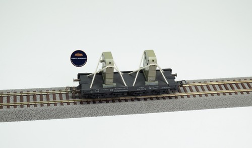 Fleischmann H0 - Gegengewichtwagen für Kranzug, DB Ep.III Art.- 5596 - AQ 760 | Condition: Gebraucht