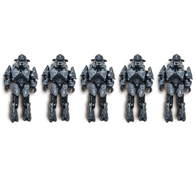 #ad #ad Lot 5pcs Black Elite Halo Mega Bloks Construx Universe Micro Action Figures Toy $22.99