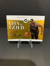 2018-19 Panini Opulence Basketball City of Gold Auto Miami Heat Bam Adebayo /25