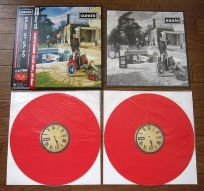 Oasis Be Here Now Limited Red Vinyl LP With Obi
