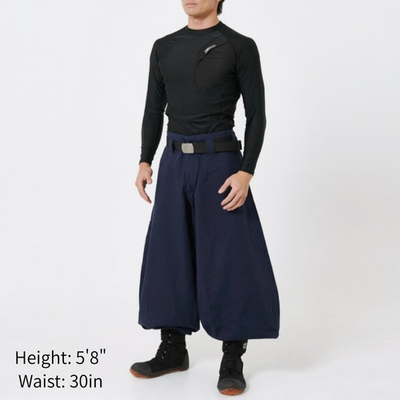 TORAICHI 3942-418 Tobi Work Pants Super Long Men's Cotton Workwear