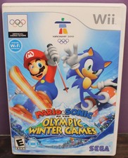 Mario & Sonic Olympic Winter Games Nintendo Wii Complete Tested