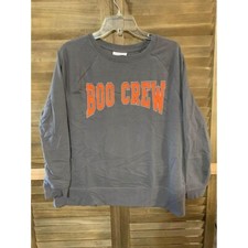 NWT Isabel Maternity Boo Crew Sweatshirt Women s Size Small