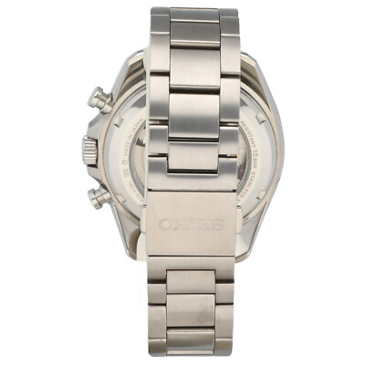 Seiko 8R28-00R0 Brights Chronograph Rose Gold Steel 42mm Automatic