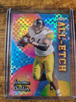 2024 Topps Chrome Jerome Bettis All-Etch X-Fractor #CAE-JB Pittsburgh Steelers