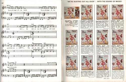 Godspell Vocal Selections Piano & Chords Music Book, Day By Day etc 48 pages - Picture 5 of 5