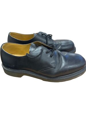 Dr Martens Royal Mail Safety Shoes Black Leather Size UK 10 Split Sole As  Shown UK