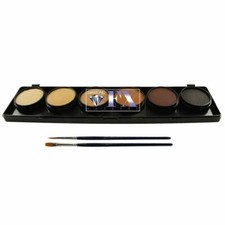 Diamond FX 6 Color Skintone Face Body Paint Palette