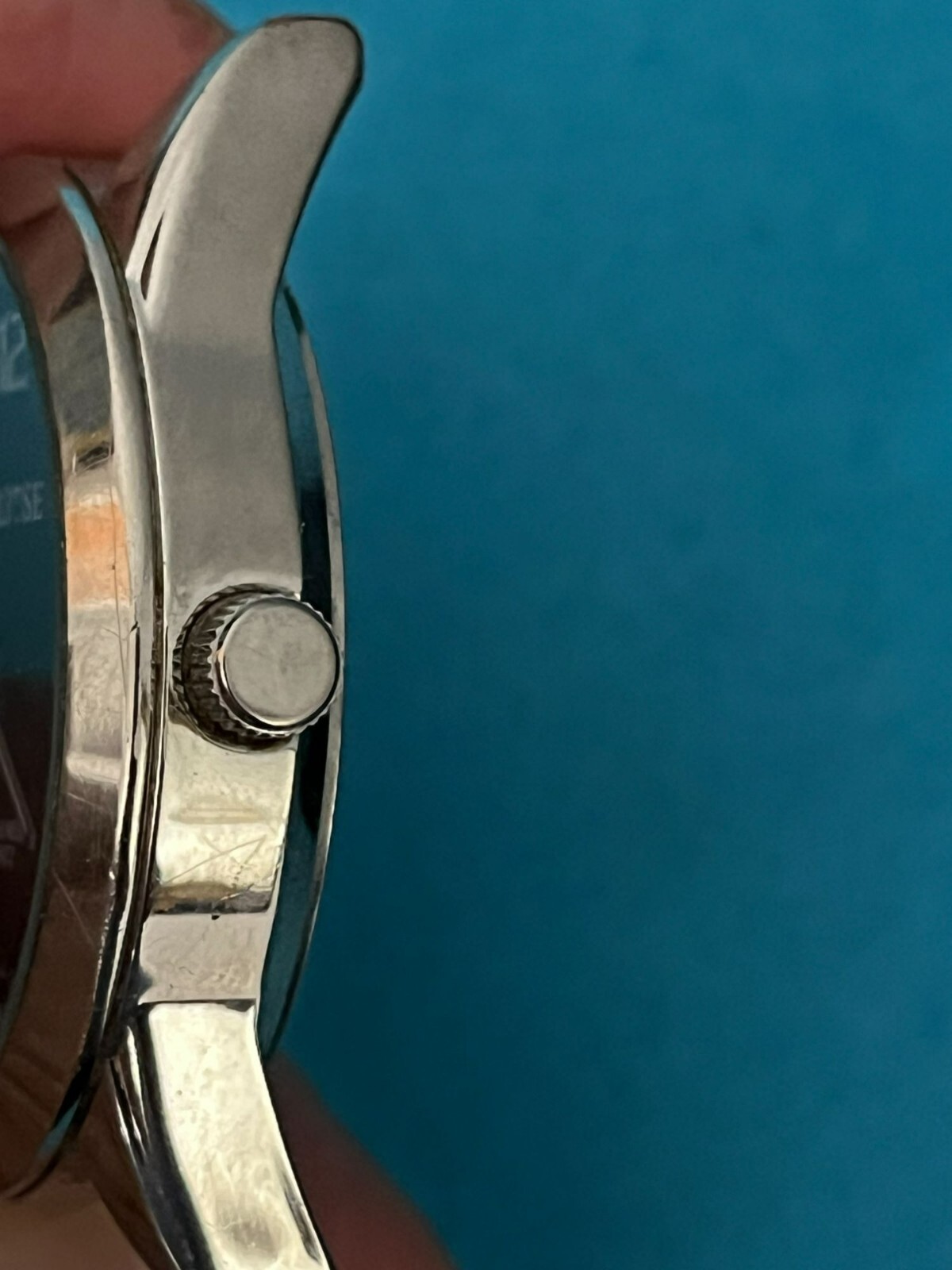 Men Eclipse Armitron Watch 1010 Silver black dial… - image 6