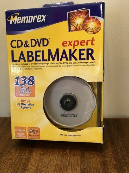 Memorex cd dvd label maker kit expert - izepastor