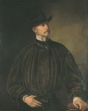 perfect 24x36 oil painting handpainted on canvas"a man"@N13926