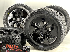 20 Ford F150 Black Wheels Tires Rims King Ranch Truck Black Factory Oem 6x135