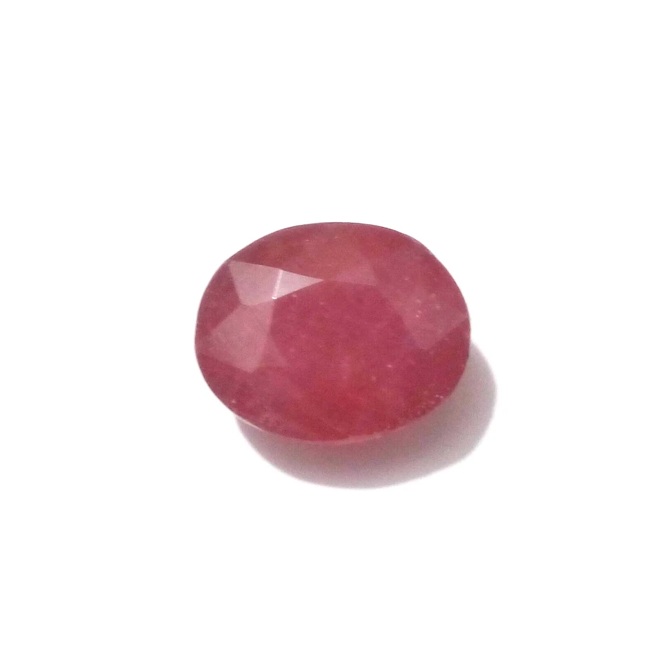 Excellent Superb African Red Ruby Faceted Oval Shape 3.75 Crt Loose Gemstone - Image 4 of 4