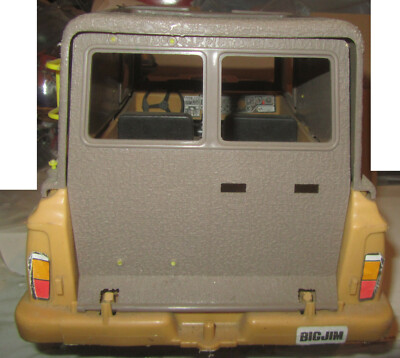 Big Jim Jeep Safari (2268) – Mattel, Véhicule Aventure, Loose, Occasion