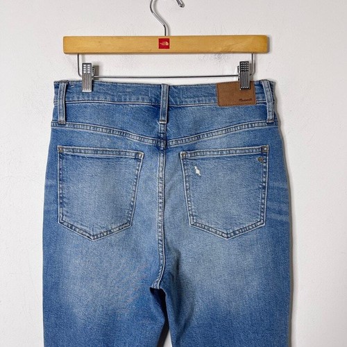 Jeans donna Madewell 28 il perfetto vintage invecchiato vita alta med lavaggio denim - Foto 6 di 11