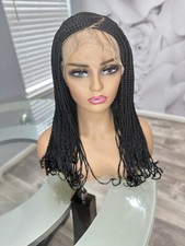 Cornrow Braided Wig Box braids Full Lace Braids Wig Braided Wig