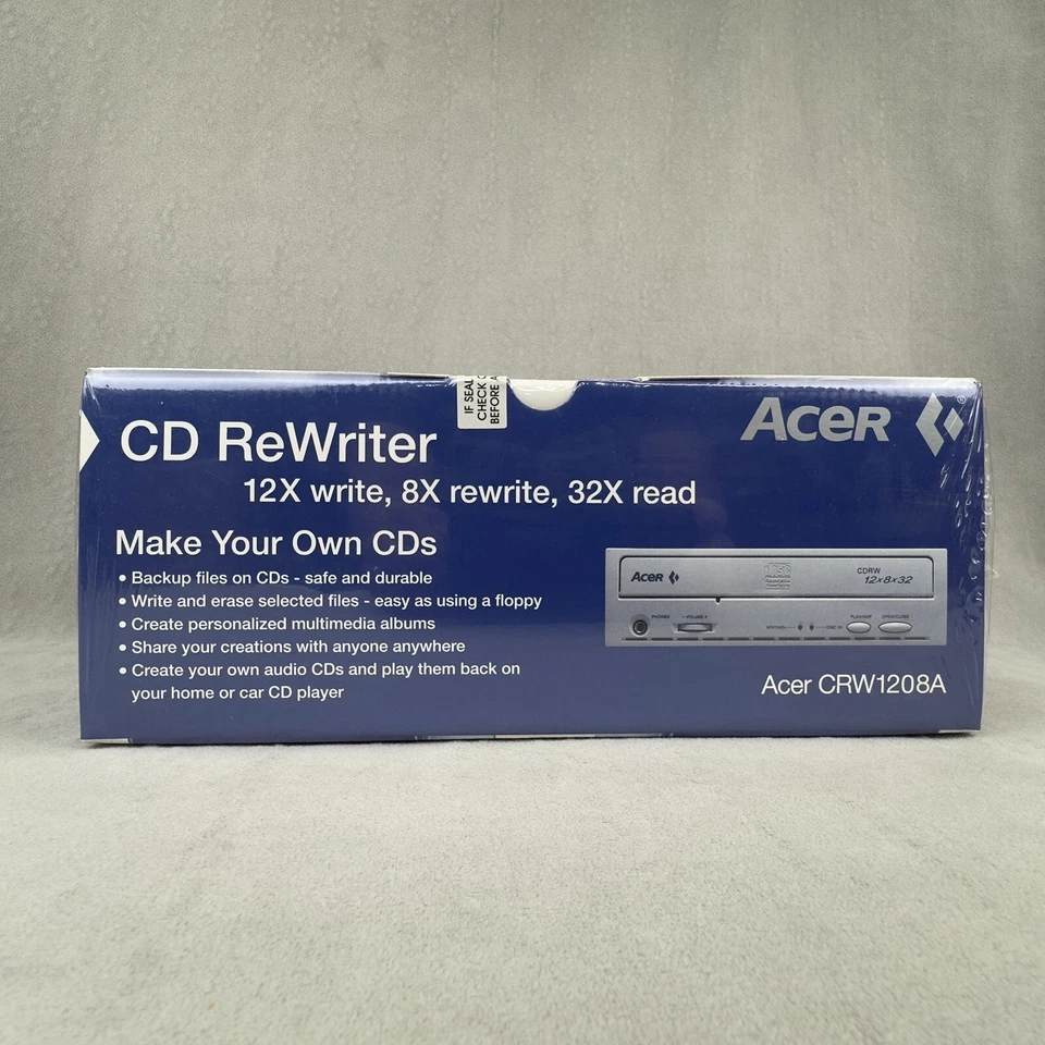 Acer CRW 1208A Internal CD ReWriter Write 12x Rewrite 8x Read 32x - Image 3 of 4