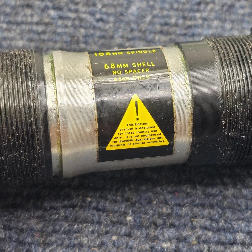 Truvativ BB-04-SPL-SSLT-108-68: Giga Pipe Bottom Bracket Spline USED - Image 3 of 4