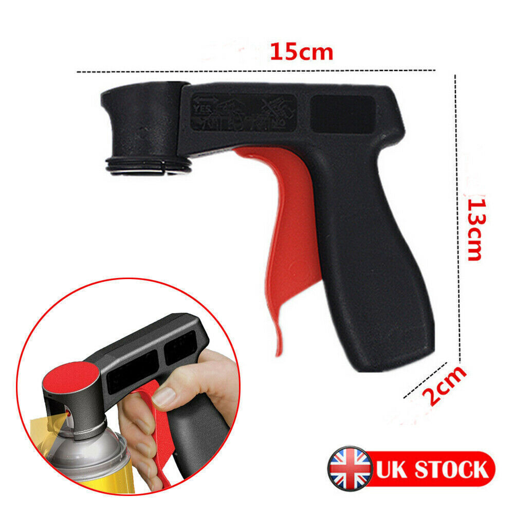 Universal Spray Can Gun Pistol Grip Aerosol Repair Paint Bottle Trigger