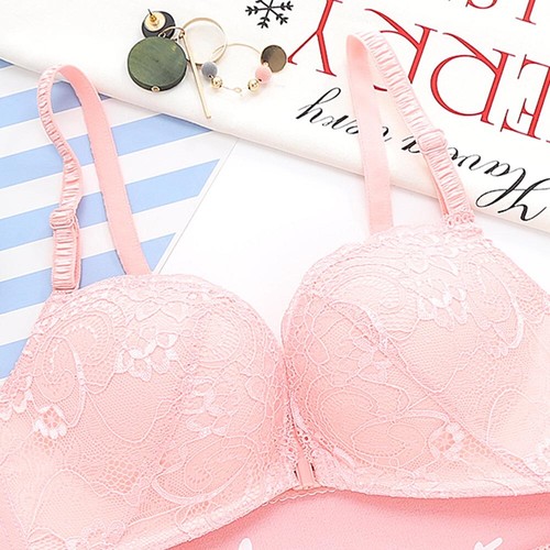 Front Closure Slender Womens Bras Push Up Bras Wireless Brassiere Sexy Lingerie - Picture 10 of 19