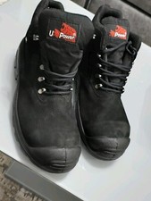 Work Saftey Boots Suide Black Uk Size 11 Eur 46