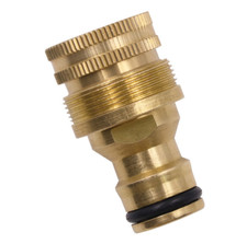 4xUniversal Tap Kitchen Adapters Brass Faucet Tap Connector Garden Watering Tool