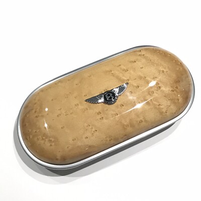 Étui à Lunettes De Soleil Bentley Continental GT – Revêtement Grain De Bois Véritable – Comme Neuf (Occasion)
