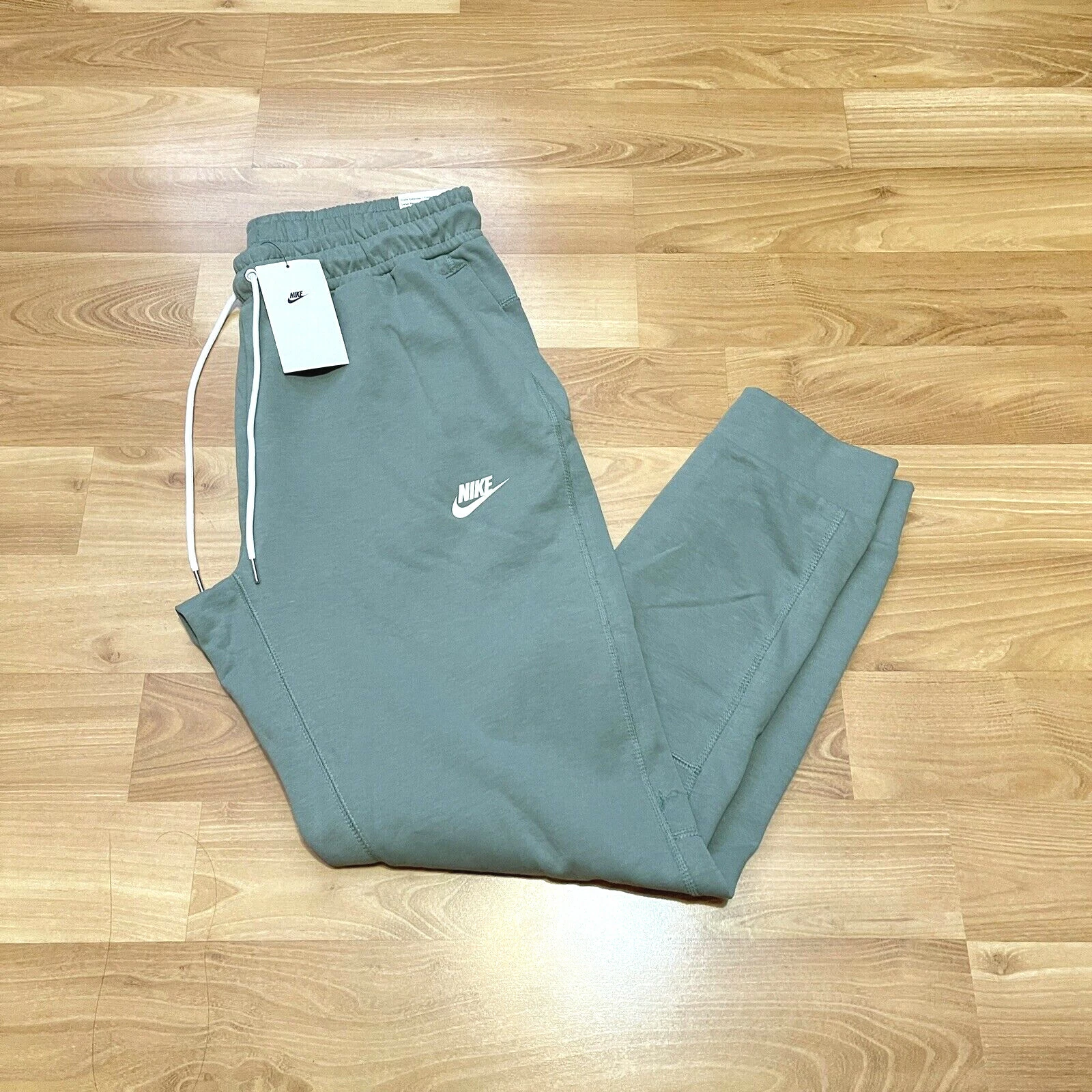 Nike Sportswear Modern Knit Fleece Joggers Size M Sweatpants Green DJ0367 378
