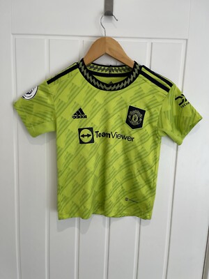 Manchester United Green Jersey New Utd Away Kit Manchester United