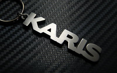 KARIS Schlüsselanhänger Keychain Key Fob Edelstahl Name Geschenk