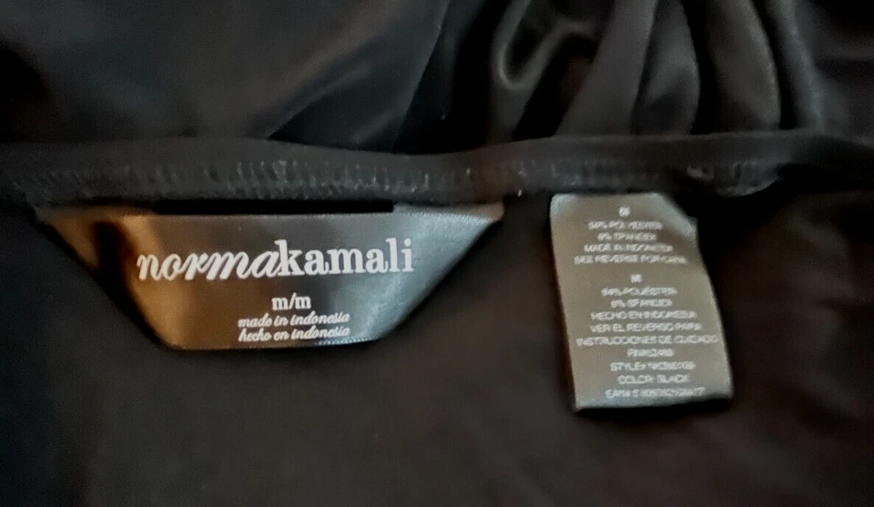 Norma Kamali 聚拢黑裙 ~ 中号 — 第 3/3 张图片