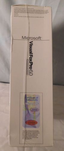 New Sealed* 1999 Microsoft Visual Fox Pro 6.0 Professional -Database Development - Picture 14 of 21