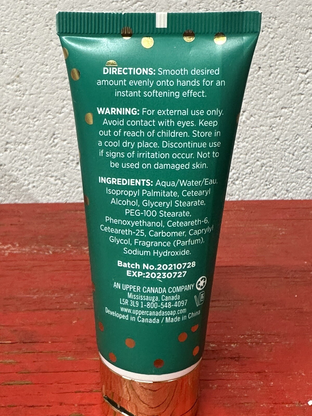 Brompton & Langley Hand Cream Peppermint Twist 2 oz