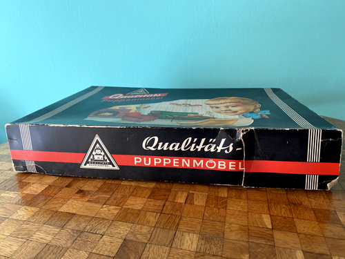 Wohnzimmer Altmann 60er OVP Puppenhaus Puppenstube 1:12 dollhouse living room - Bild 11 von 14