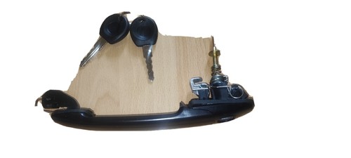 TÜRGRIFF TÜR GRIFF VORNE RECHTS PASSEND+SCHLOSS FÜR VW POLO 6N 6N2