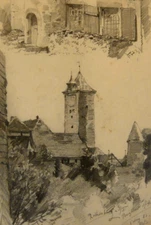 Rothenburg | Study by Hans Werner Schmidt