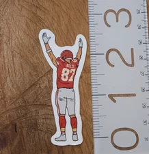 TRAVIS KELCE Sticker NFL Football Kansas City Chiefs Sticker Decal Taylor Swift
