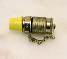 STAUFF HYDRAULIC TEST 20 FITTING W/ BALL CHECK G1/4-B -4D 1/4-19TS 33/64"MTOD