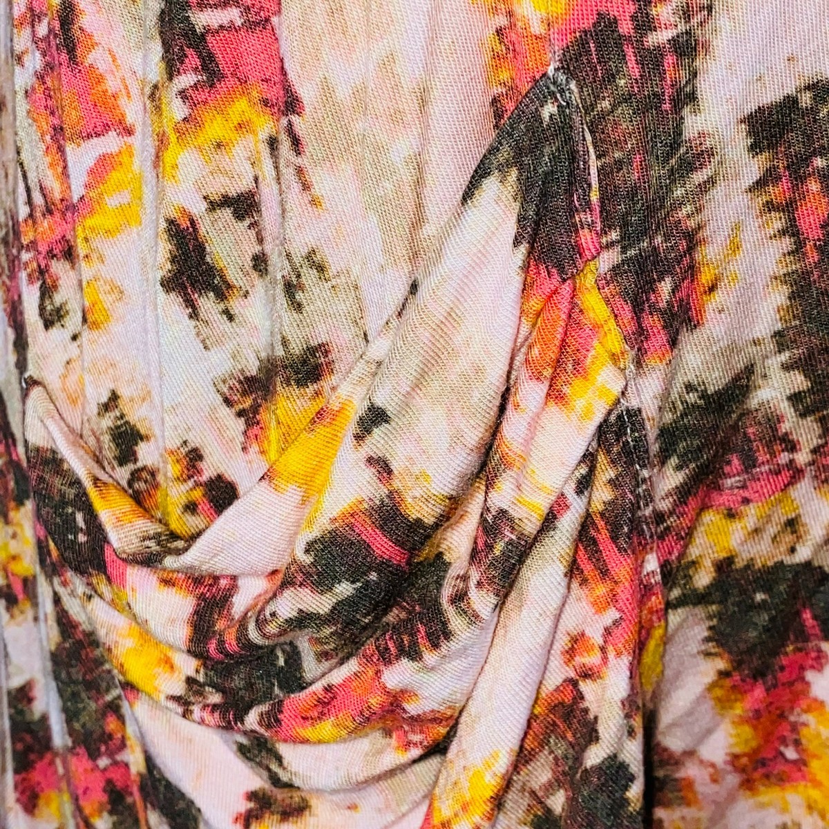 Tunique Femme LOGO Lori Goldstein - Gris Imprimé Abstrait - Poches - Taille M