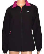 New Balance Women's Black Full Zip Mock Neck Jacket Size M