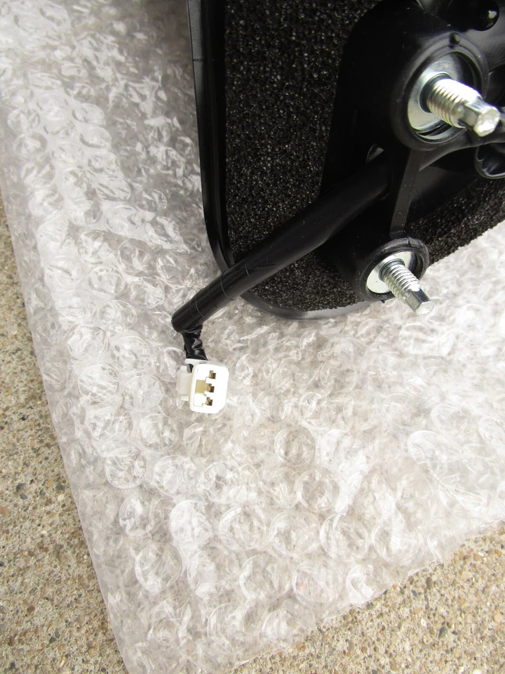 01 - 04 TOYOTA TACOMA ESPEJO RETROVISOR PUERTA DELANTERO IZQUIERDO CROMADO OEM NUEVO Foto 3 de 4